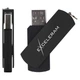 USB флеш накопитель eXceleram 64GB P2 Series Black/Black USB 2.0 (EXP2U2BB64) - изображение 3