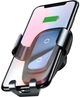 Автодержатель для телефона с беспроводной зарядкой Baseus Metal Gravity Car Mount Black (WXYL-B0A) - изображение 5