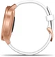 Garmin Vivomove Style Rose Gold Aluminum w. White Silicone B. (010-02240-00) - изображение 7