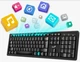 Комплект беспроводный Genius SlimStar 8200 WL Black Ukr - изображение 3
