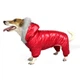 Зимовий комбінезон для маленьких собак Dog Baby Messi Red L - зображення 1