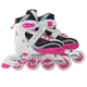 Роликовые коньки детские SportVida 4 в 1 SV-LG0031 Size 31-34 Pink/Blue - изображение 4