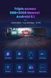 Навігатор з відеореєстратором. Автопланшет дзеркало Terra V26 4G, ADAS +, Android 8.1 - зображення 6