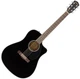 Гітара електроакустична Fender CD-60SCE WN Black (228011) - зображення 1