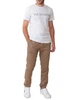 Футболка чоловіча TRUSSARDI JEANS (52T00305-1T003613-W001/20) Білий L - изображение 2