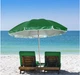 Пляжный зонт с наклоном 200 см Umbrella Anti-UV ромашка Зеленый (1200ZNTRMS03865) TIN66 - изображение 4