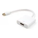 Переходник Mini Display port M to HDMI F white Vinga (VCPMDPHDMIWH) - изображение 1