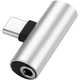 Перехідник Type-C to Jack 3.5 мм 1.0m 2in1 XoKo (AC-205-SLV) - зображення 1