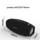 Портативная беспроводная стерео колонка Hopestar X/H1 c микрофоном, Bluetooth USB и MicroSD влагостойкая 46W Черная - изображение 2