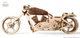 Механический деревянный 3D конструктор Ugears Байк VM-02 из фанеры (70051) - изображение 4