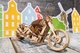 Механический деревянный 3D конструктор Ugears Байк VM-02 из фанеры (70051) - изображение 11