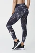 Легінси жіночі SPAIO Fitness W01 L/XL чорний/білий - зображення 2