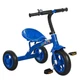 Дитячий триколісний велосипед PROFI KIDS M 3252 дзвіночок Синій - зображення 1