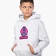 Детский худи Фортнайт (Fortnite) Светло-серый меланж (9298-1191) 116 см - изображение 2