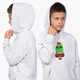 Детский худи Бравл Старс Спайк (Brawl Stars Spike) Светло-серый меланж (9298-1013) 128 см - изображение 3