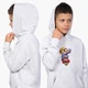Детский худи Бравл Старс (Brawl Stars) Светло-серый меланж (9298-1026) 164 см - изображение 3