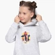 Детский худи Билли Айлиш (Billie Eilish) Светло-серый меланж (9298-1212) 116 см - изображение 1