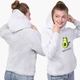 Детский худи Аво-Катто (Avo-Catto) Светло-серый меланж (9298-1372) 140 см - изображение 4