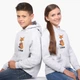 Детский худи Лайк (Likee Fox) Светло-серый меланж (9298-1033) 140 см - изображение 5