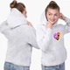 Детский худи Лайк и ТикТок (Likee & TikTok) Светло-серый меланж (9298-1559) 152 см - изображение 4