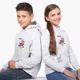 Детский худи БТС (BTS) Светло-серый меланж (9298-1166) 116 см - изображение 5