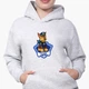 Детский худи Щенячий патруль (PAW Patrol) Светло-серый меланж (9298-1610) 116 см - изображение 3