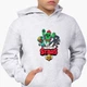 Детский худи Бравл Старс (Brawl Stars) Светло-серый меланж (9298-1021) 152 см - изображение 1