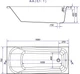 Ванна CERSANIT Nao ABS S301-243 160x70 + ножки PW01/S906-001 - изображение 6