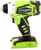 Аккумуляторный ударный шуруповерт Greenworks G24ID (3801307) - изображение 3