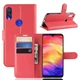 Чохол IETP для Xiaomi Redmi Note 7 / Redmi Note 7 Pro книжка шкіра PU червоний Без бренду - зображення 1