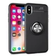 Чехол TPU Ring для Iphone X бампер оригинальный black с кольцом - изображение 1