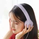 Накладные наушники Hoco W21 (3.5mm/1.2m) Фиолетовый - изображение 4