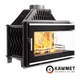 Камінна топка KAWMET W16 з правим боковим склом без рами (14.7 kW) - изображение 3