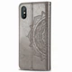 Чохол Vintage для Xiaomi Redmi 9A книжка шкіра PU сірий - зображення 3