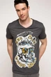 Футболка DeFacto S Серая (DeFT-shirt -169) - изображение 1