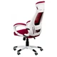 Кресло руководителя Briz red/white E0901 - изображение 4
