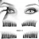 Ресницы накладные на 3 магнитах Magnetic Lashes KS-02/3 магнитные - изображение 1