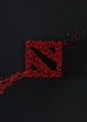 Картина постер Gee! Dota 2 Дота 2 логотип 40х60см DT.09.158 - изображение 1