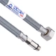 Шланг-подводка MATEU FIL-NOX АС M10x1/2 80 см длин GRIF (8424902380596) - изображение 1