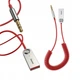 Автомобильный Bluetooth аудио адаптер Baseus BA01 красный - изображение 6