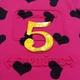 Платье-туника File kids club для девочки 152 см Малиновое 13379 - изображение 3
