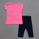 Костюм "Птички" Paty Kids для девочки 98-104 см Розовый с темно-синим 13709 - изображение 2