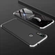 Чохол GKK 360 для Xiaomi Redmi Note 7 / Note 7 Pro бампер оригінальний Black-Silver - зображення 1