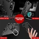 Чехол Iron Ring для Xiaomi Mi 8 Lite бронированный бампер Броня Black - изображение 7