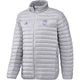 Пуховик легкий Real Madrid Light Down Padded Jacket in White and Royal Purple Сірий Розмір XS (AY2811) - зображення 1