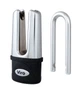 Замок VIRO MOTO BLINDATO EXTREME STAINLESS_STEEL 3KEY 83 мм - зображення 2