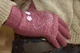 В'язані рожеві жіночі рукавички-рукавиці Shust Gloves - зображення 4