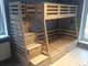 Двоярусне ліжко зі сходинками ящиками Dreamwood Лісова, масив ясень - зображення 1