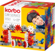 Zestaw do kreatywnego konstruowania Korbo Car service 119 elementów (5906395455317) - obraz 1