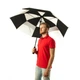 Зонт-гольфер Fulton Stormshield S669 Black White (Черно-Белый) - изображение 3